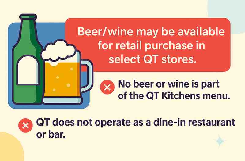Quiktrip alcohol beer menu