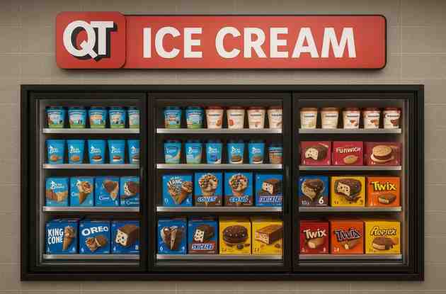 QuikTrip Ice Cream Menu with Prices