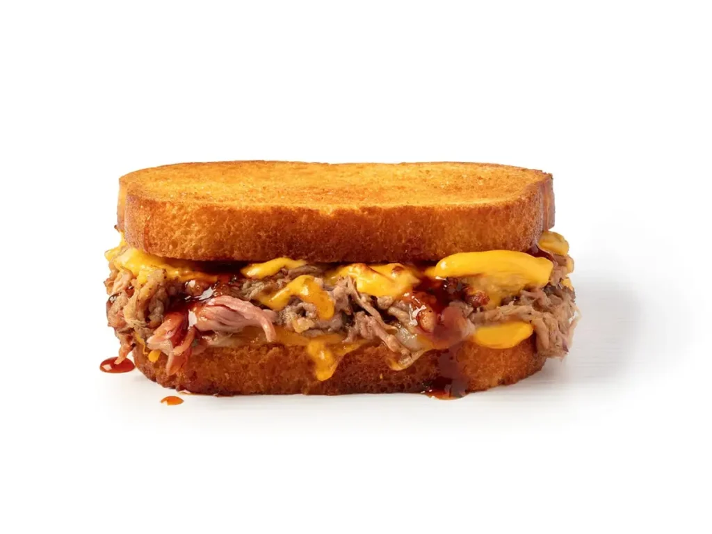 BBQ Pork Grilled Cheese