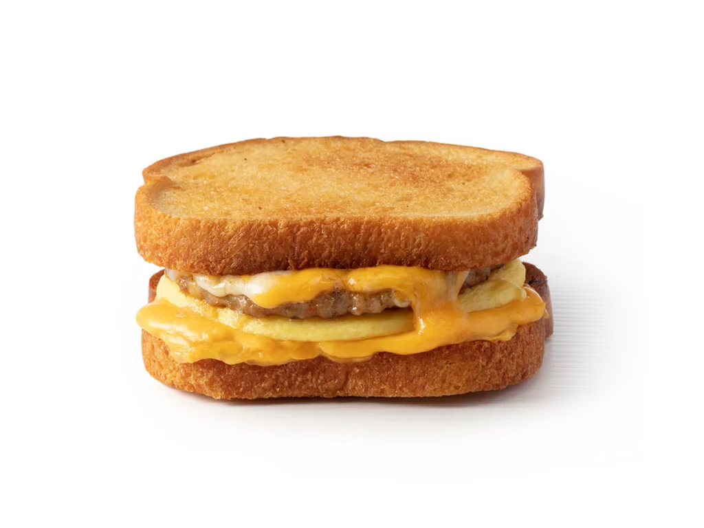 Sausage, Egg & Cheese Grilled Cheese