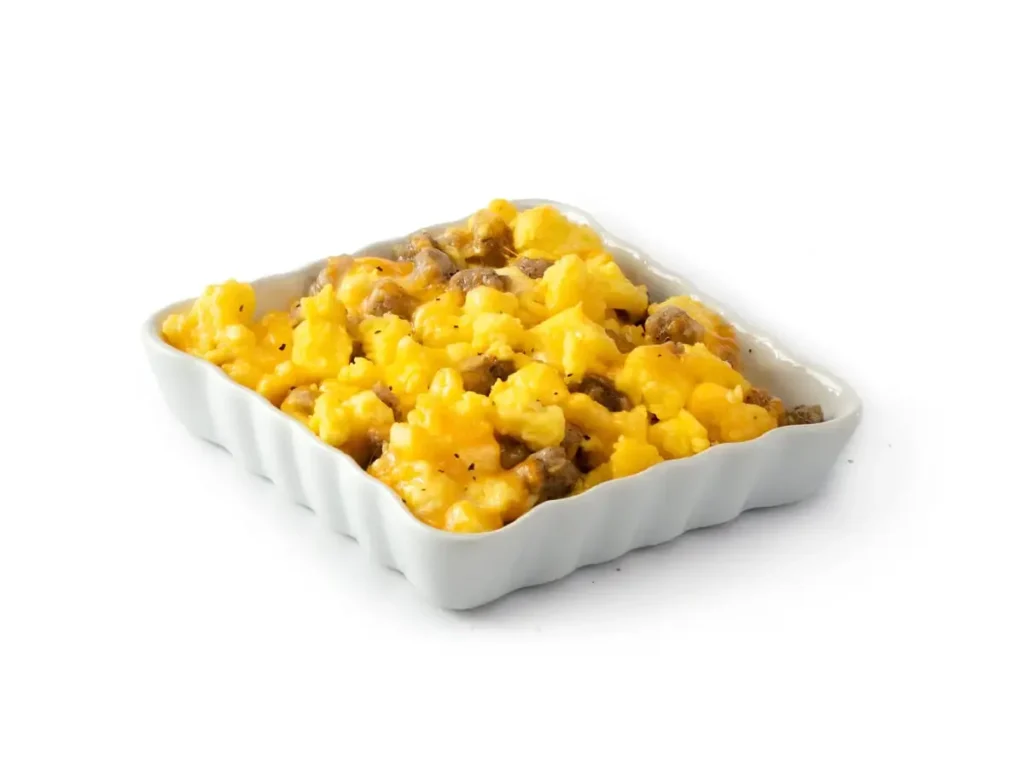 Sausage, Egg & Cheese Scramble